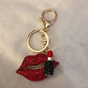 Purse charm key ring